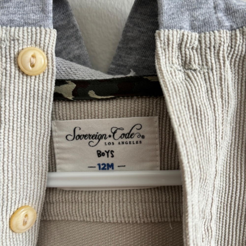 Sovereign code boys 12m shacket - Picture 2 of 4
